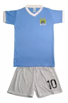 Camiseta + Short Kun Agüero Citizens - Niños.