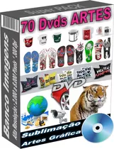 66 Dvds Gráfica Estampas Vetor Sublimação Imagens Cartões