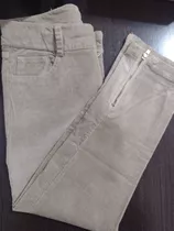 Pantalón Zara Corderoy 7/8 Años - Cint Ajustable Elastizado
