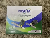 Placa De Red Ethernet Nisuta 10/100/1000 Mbps Gigabits Pci