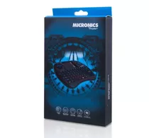 Teclado Micronics Smart Tv Touch Pad Voyeur+ -mic K301 Negro