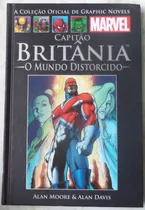 Hq Capitão Britânia - O Mundo Distorcido - Capa Preta Salvat