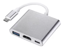 Hub Adaptador Usb C A Hdmi - Usb 3.0 - Usb C 4k 