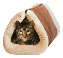 Cama Iglu Gatos Cama Tunel Mascotas Camas Para Gato Iglu Color Beige