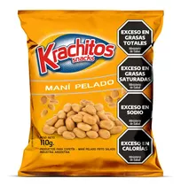 Maní Pelado Frito Salado Krachitos 110 Gr