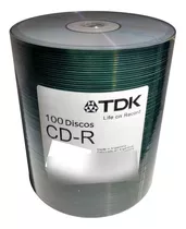 Pack X1200 Unidades Cd-r Virgen Tdk 700mb 80min 12 Bulk X100