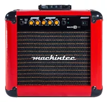 Caixa De Som Amplificador Mackintec Maxx 15 Color Vermelha Cor Vermelho Voltagem 110v/220v