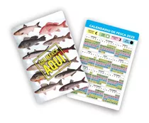 1.000 Calendários De Pesca Personalizado De Bolso 2023 