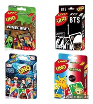 Carta Uno Pokemon Mario Bts Harry Potter Minecraft Jurassic 