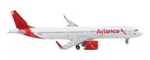 Miniatura Avião - Airbus A321 - Avianca - 1:400 Gemini Jets