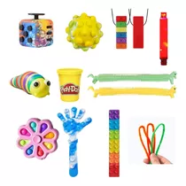 Kit/set Sensorial Antiestrés 15 Piezas Autismo Ansiedad