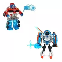 Optimus Prime  E Helecoptero Robô Rescue Bots Energi