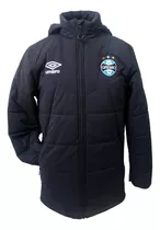 Parka Jaqueta Grêmio Viagem Umbro 2023 Preto