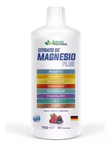 Citrato De Magnesio Plus Líquido Con Vitaminas Y Minerales Berries