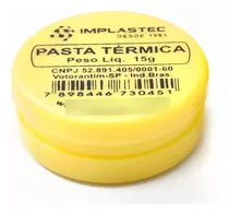 Pasta Térmica Implastec 15 Gramas - Tubo