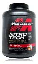 Nitrotech Whey Gold 5 Lbs Strawberry Shortcake Muscletech.