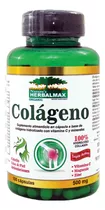 Colágeno Hidrolizado 500 Mg Made In Canadá 100 Cápsulas 