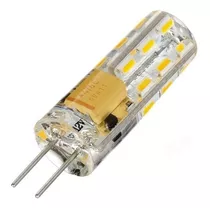 10 Lampada G4 24 Led 3014 Branco Frio 12-24v 130lm Samsung