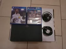 Playstation 4 Slim Con Fifa 18 Y Pes 2018. Sin Joysticks. .