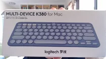 Teclado Compacto Para Mac - K380 Logitec - Bt - 3 Dispositiv