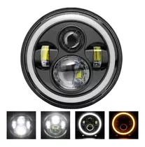 Foco Neblineros Led Redondo Angel Eyes Auto Moto