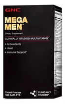 Gnc Mega Men Multivitaminico Antioxidantes Corazon 180 Cap