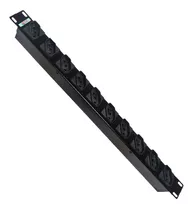 Régua Extensão Rack 19 1u 10 Tomadas 10a Bivolt