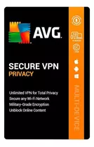 Avg Secure Vpn 1 Dispositivo 1 Año