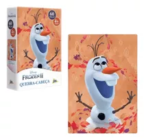 Puzzle Quebra Cabeça Frozen 2 Olaf 60 Peças Disney Toyster