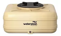 Tanque De Agua Waterplast Linea Cuadrado 600 Litros Tricapa Color Crema