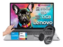 Laptop Lenovo 3 Core I5 512gb Ssd 12gb Ram Touch + Audifono