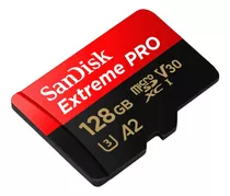 Cartão Memória 128gb Micro Sd Extreme Pro 170mbs V30 Sandisk