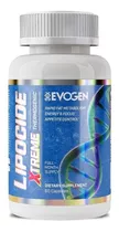 Termogenico Evogen Lipocide Xtreme 60 Capsulas Energia Focus Sabor Sin Sabor