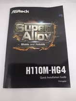 Manual De Placa Mãe: Asrock H110m-hg4