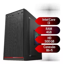 Computador Cpu Core I3 3.0ghz Ddr3 4gb Hd 500gb Wi-fi