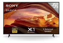 Televisor Smart Tv 4k 55 Pulgadas Sony Google Tv Serie X77l