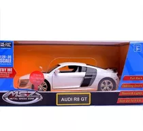 Auto De Coleccion Audi R8 Gt Escala 1:32 Msz C/ Luz Y Sonido