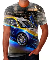 Camisa Camiseta Carros Esportivos Corrida Luxo Marcas Top 12