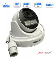 Camara Ipc Domo 5mp 2.8mm Audio 4 Super Led Max 30m Jwk