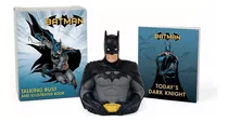Mini Coleccionable Batman Busto Sonidos Frases Libro Deluxe