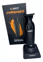 Everest Patillera Trimmer Commander Barberia Profesional Color Negro