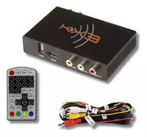 Mini Receptor De Tv Digital Automotivo Com Controle Kx3