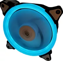 Ventilador De Chasi 4pin/molex 120mm Led Azul  Jwk