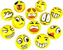 Pelota Antiestres Emoji Paquete X12 Emoticón Piñata Sorpresa