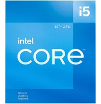 Procesador Gamer Intel Core I5-12400f Bx8071512400f De 6 Núcleos Y  4.4ghz De Frecuencia