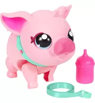 Little Live Pets: My Pet Pig, Cerdito Mascota Animatronica Color Rosa