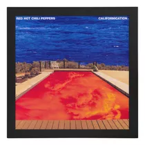 Quadro Red Hot Chili Peppers Californication Capa Disco