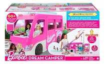 Barbie Mega Trailer Dos Sonhos Tobogã +60 Acessórios Mattel