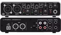 U-phoria Umc204hd Interfaz De Audio - Behringer Color Negro