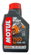 Aceite Motul 7100 10w40 4t 100% Sintético Frances (1 Litro)